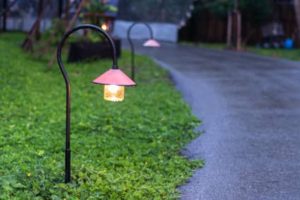 Andrew Day Electric pathway lights